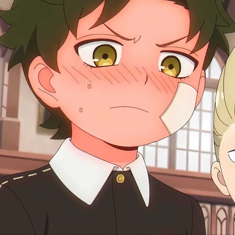 Damian anime nổi bật khi cậu thể hiện cảm xúc trước lời tỏ tình