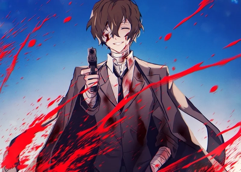 Bungou Stray Dogs Osamu Dazai là nhân vật được yêu thích nhất