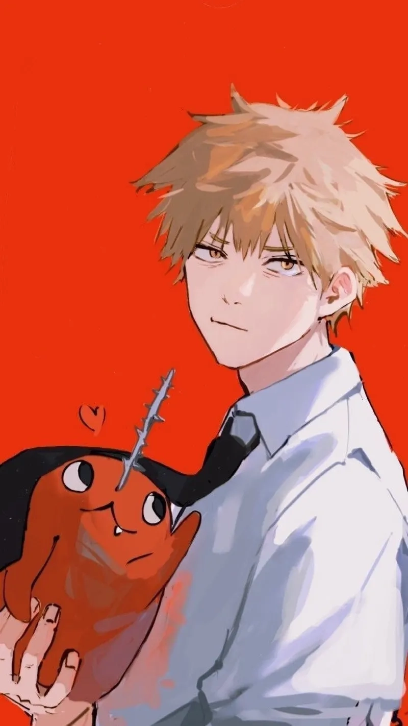 Biểu cảm của Denji Anime vừa hài hước vừa cảm xúc