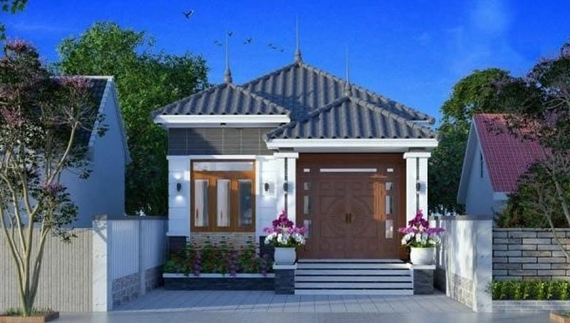 Mẫu thiết kế nhà ngang 6m dài 7m tiết kiệm chi phí xây dựng