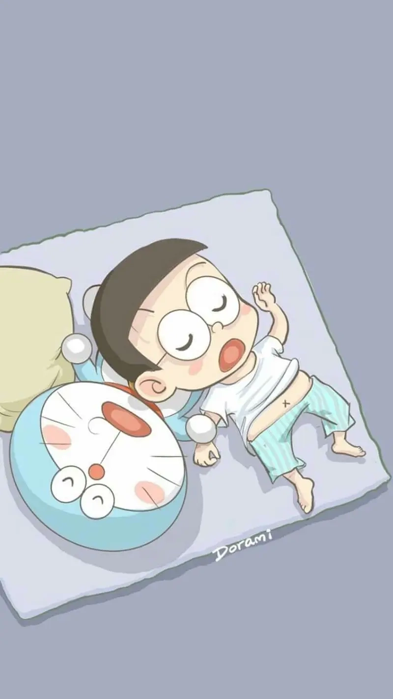 Cực kỳ dễ thương với hình Doremon Cute Chibi