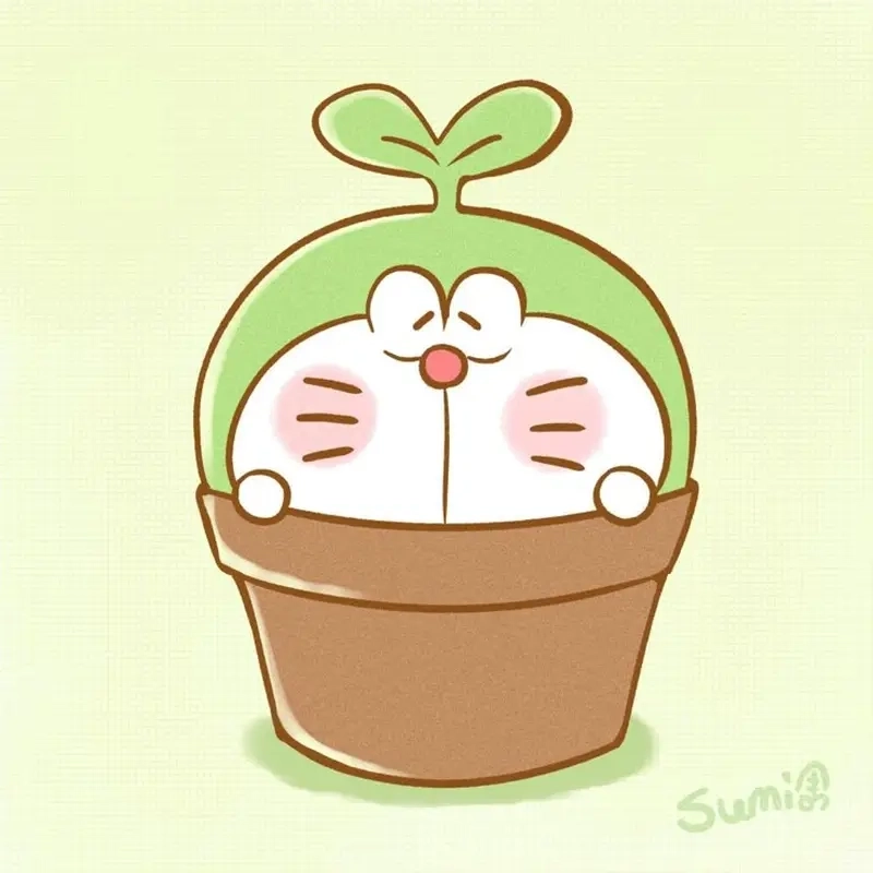 Bé thích mê dễ thương Doremon Cute Chibi