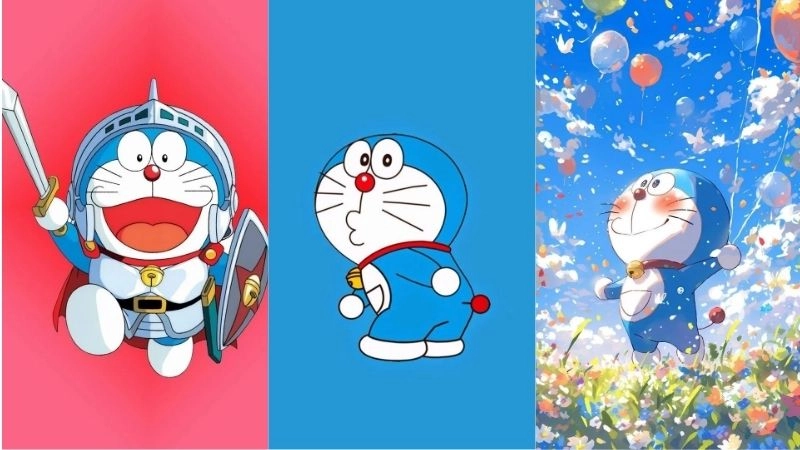 Doraemon hiện lên ngộ nghĩnh trong concept ảnh nghệ thuật