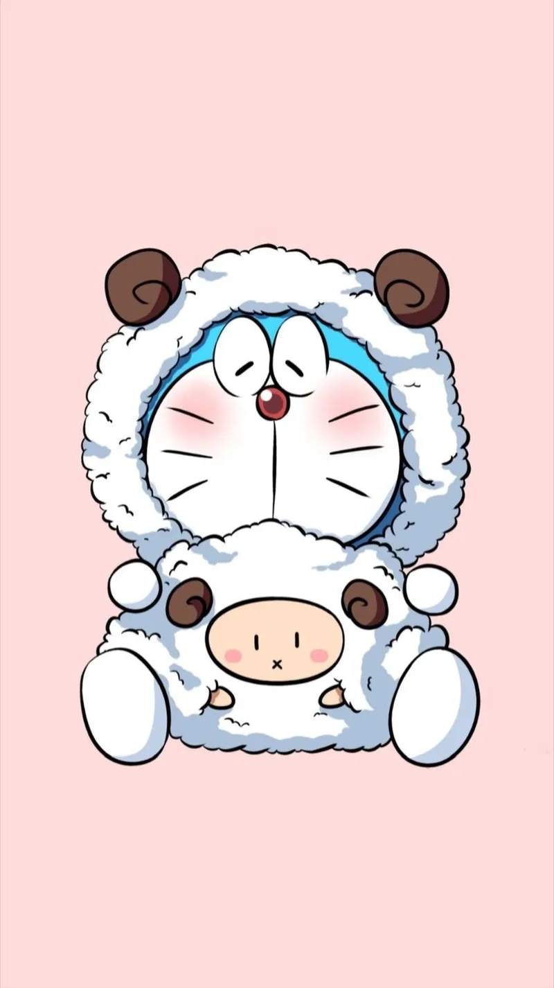 Dễ thương đến từng chi tiết trong hình ảnh anime Doraemon cute
