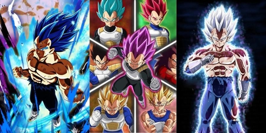 Bộ ảnh Dragon Ball Vegeta khiến người xem không rời mắt