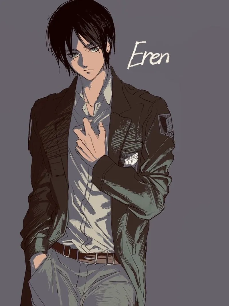 Eren với ánh mắt quyết tâm đã thay đổi cả thế giới