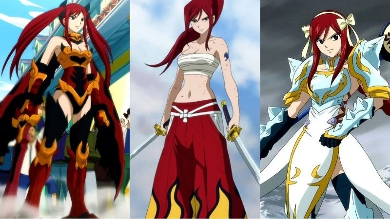 Bộ ảnh Erza scarlet nổi bật với khí chất chiến binh mạnh mẽ