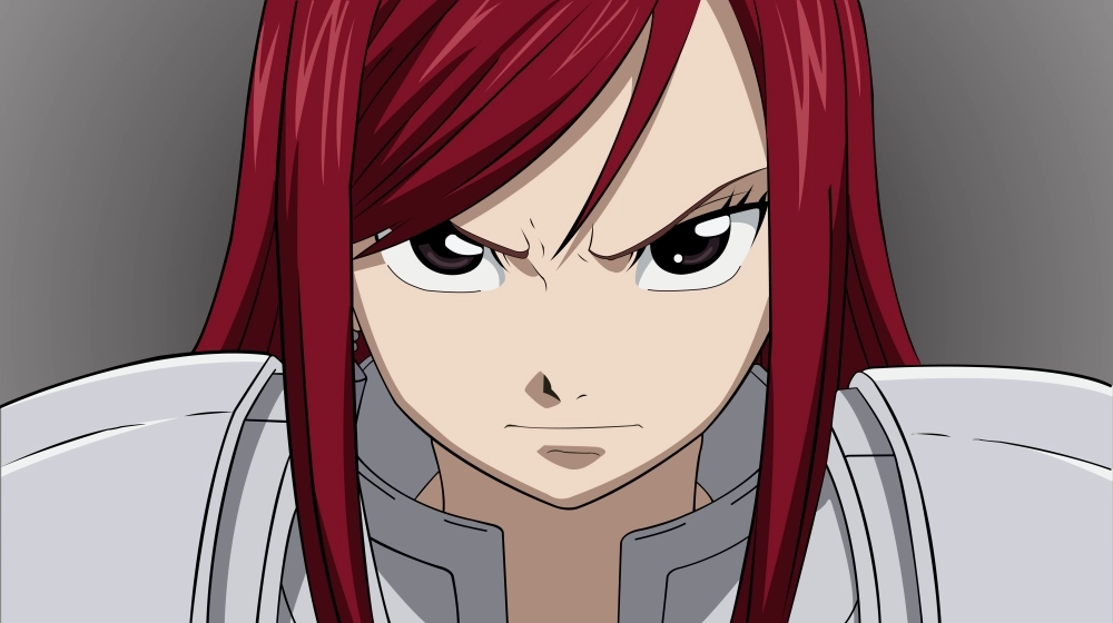 Titania Erza Scarlet được mệnh danh là nữ hoàng áo giáp