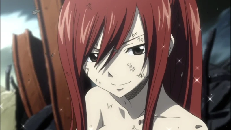 Góc nhìn Erza Scarlet cute nhẹ nhàng và dễ thương