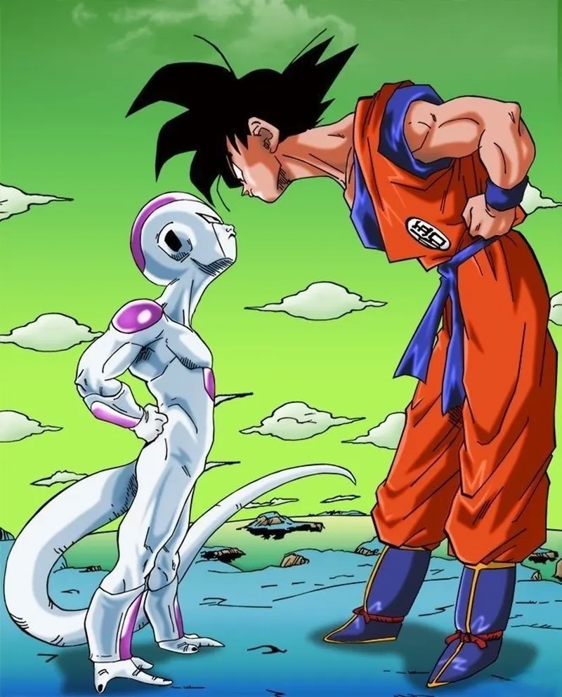 Hãy xem cuộc đối đầu đầy cam go giữa Goku vs Frieza