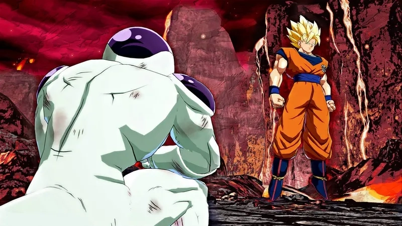 Khoảnh khắc đỉnh cao với Super Saiyan Goku vs Frieza