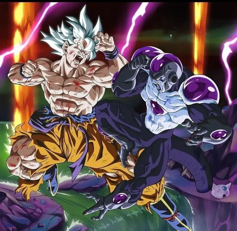 Trận chiến nghẹt thở giữa Black Frieza vs Goku