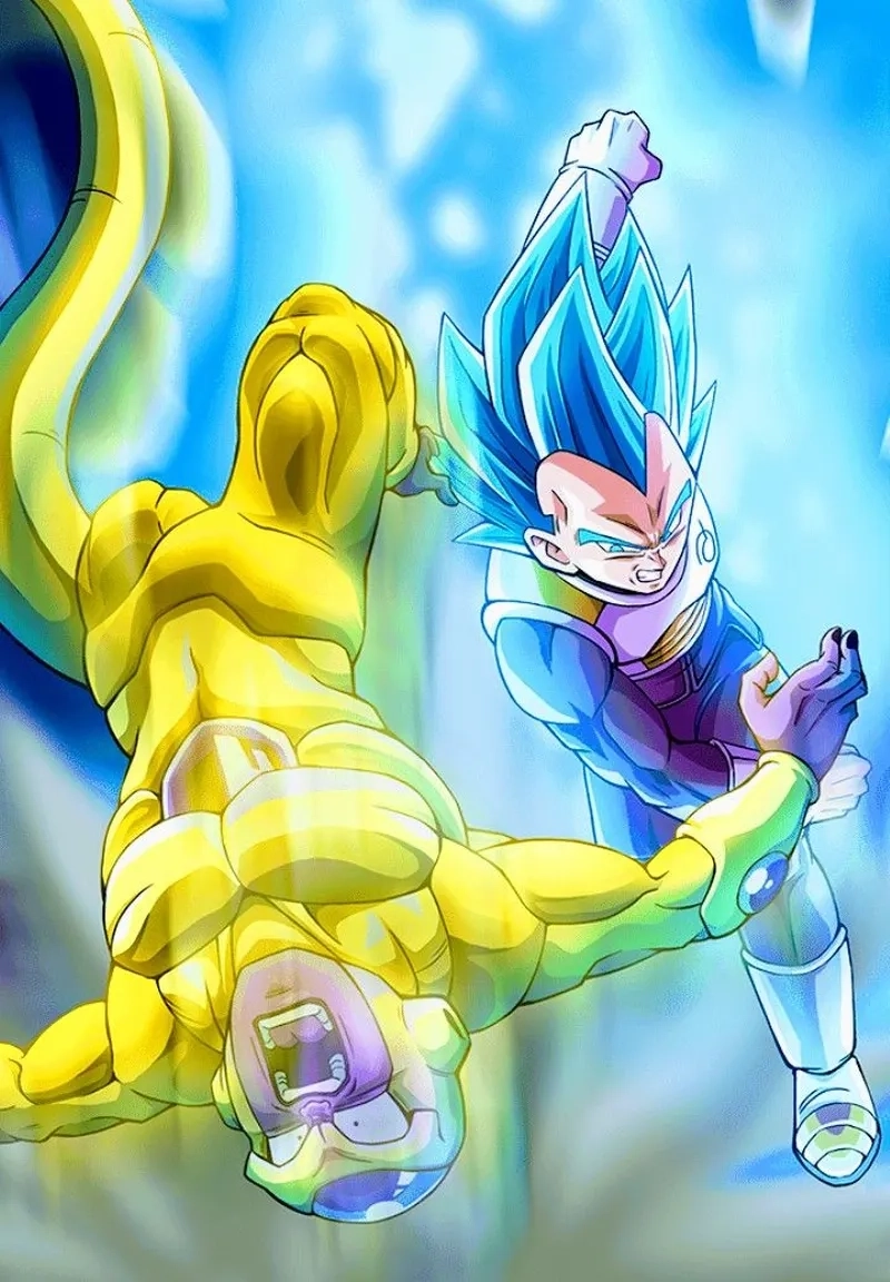 Trận đấu quyết liệt giữa Cell vs Frieza trong Dragon Ball