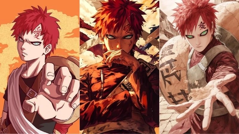 Ảnh Gaara phản chiếu nỗi cô độc và khát vọng yêu thương