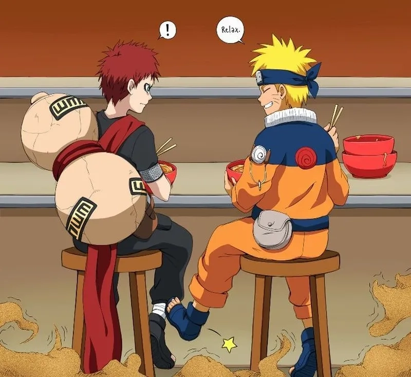 Naruto x gaara truyền tải sức mạnh của sự cảm thông