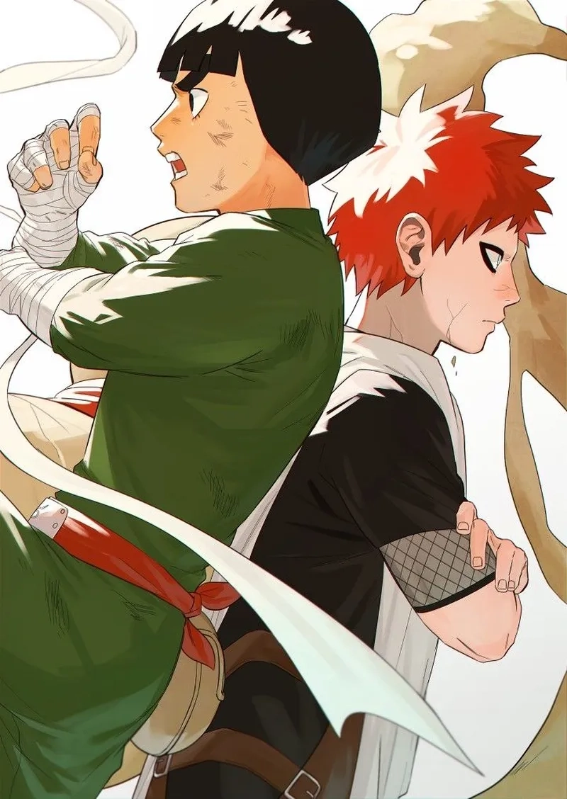 Naruto rock lee vs gaara là trận đấu đỉnh cao của phần đầu