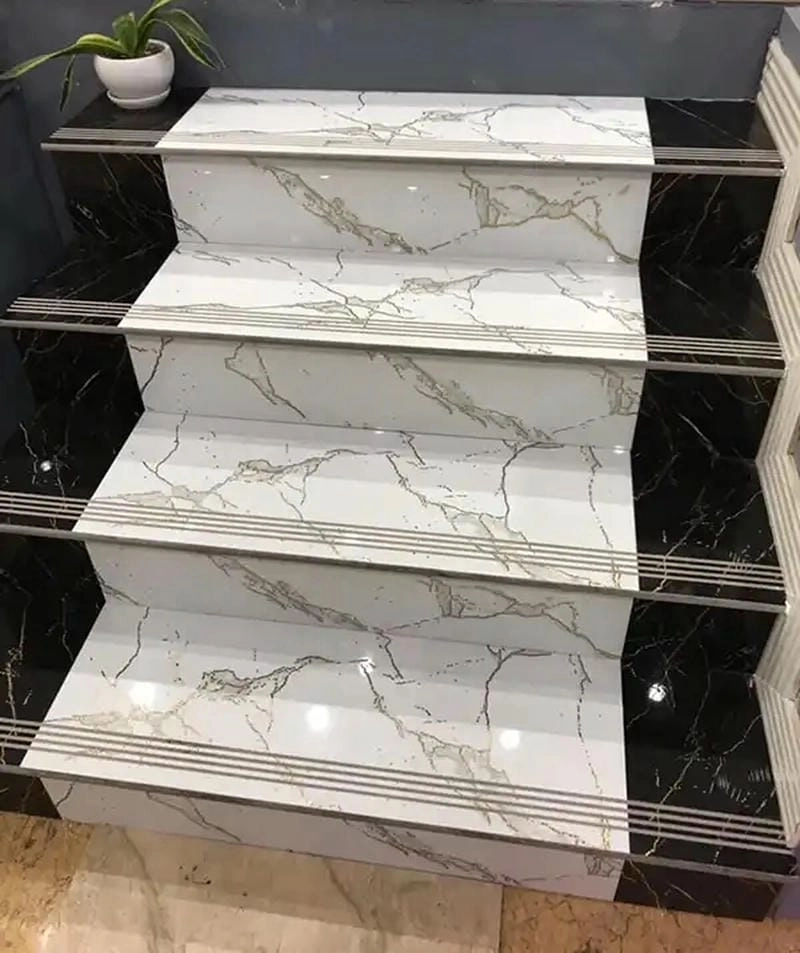 Biến hóa không gian với mẫu đá bậc thềm phá cách