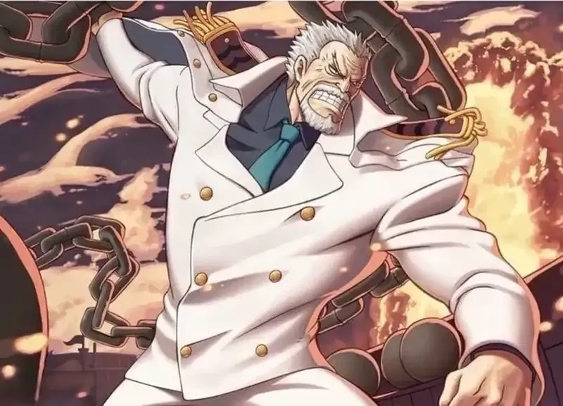 Monkey Garp là hải quân mạnh nhất thời đại của Roger