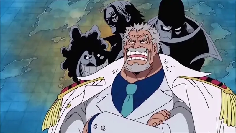 Hình ảnh Young Garp trẻ trung nhưng vẫn rất dũng mãnh