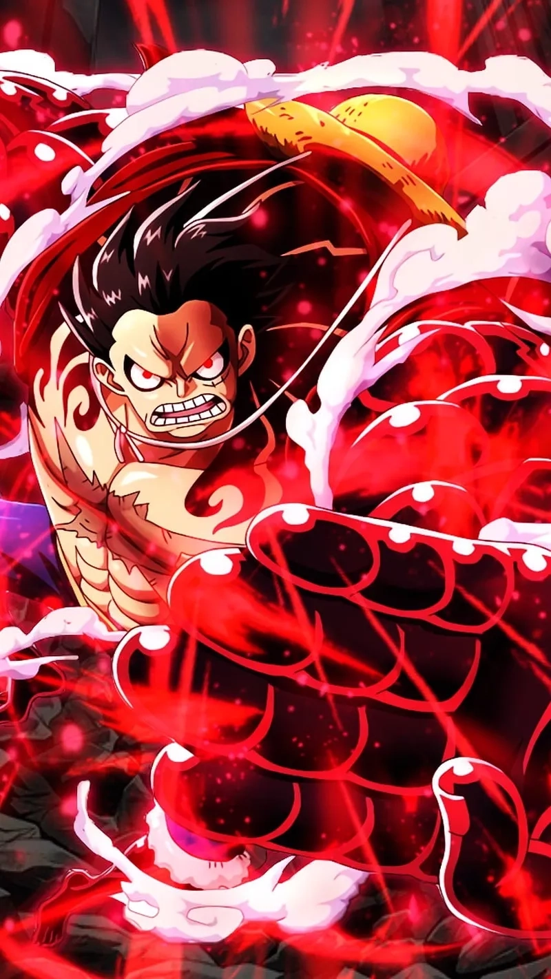 Ảnh minh họa đẹp của Gear 2 Luffy đáng xem