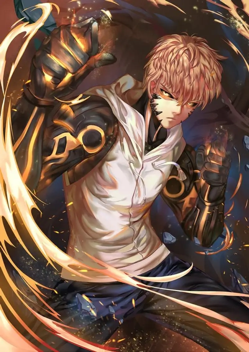 Xem lại các khoảnh khắc ấn tượng của Anime Genos trong One Punch Man