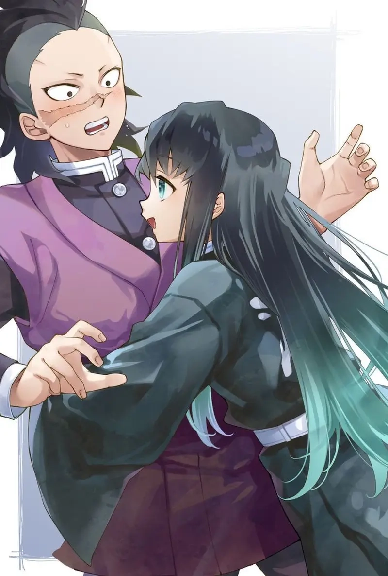 Demon Slayer Genya x Sanemi là câu chuyện anh em đẫm nước mắt