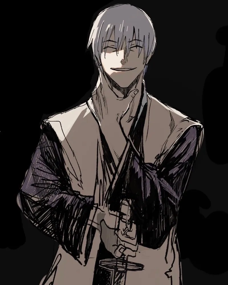 Đôi mắt Gin Ichimaru eyes luôn nheo lại, khiến hắn càng thêm bí ẩn