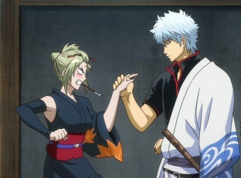 Gin x Tsukuyo xuất hiện nhiều trong fanart và doujinshi