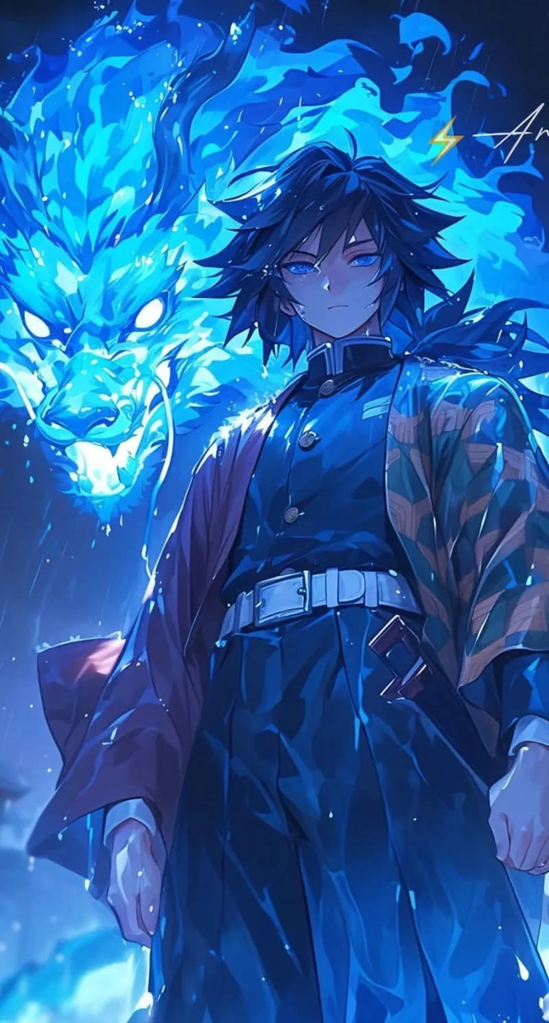 Demon Slayer Giyuu đại diện cho Trụ Cột Thủy với kỹ năng và đạo đức nổi bật