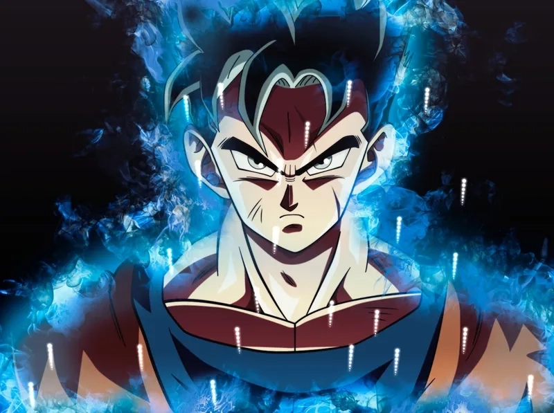 Adult Gohan ssj2 với hình tượng kiên cường và mạnh mẽ