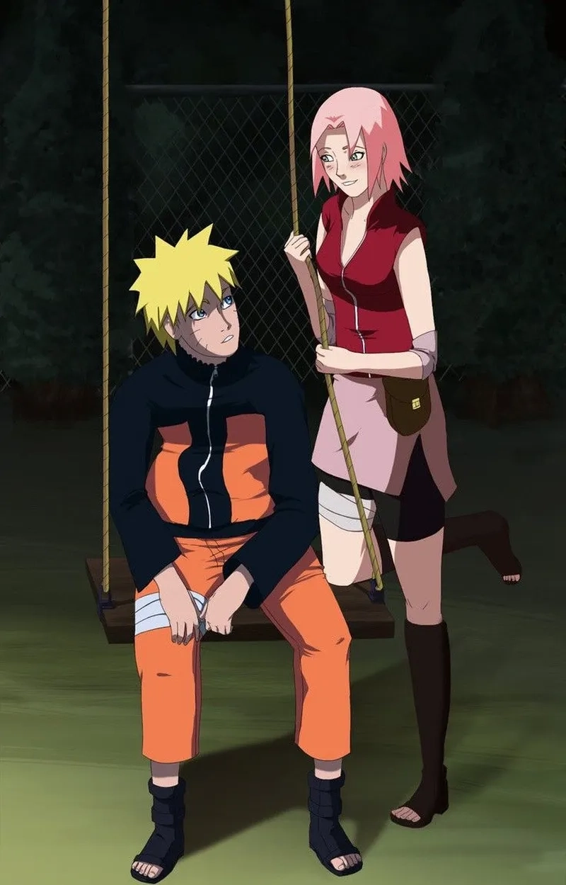 Fanart ngọt ngào về Naruto x Sakura đầy cảm xúc