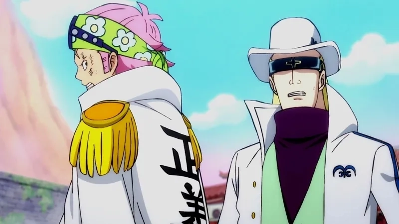 One Piece Coby x Helmeppo khiến fan cảm động vì tình bạn bền chặt