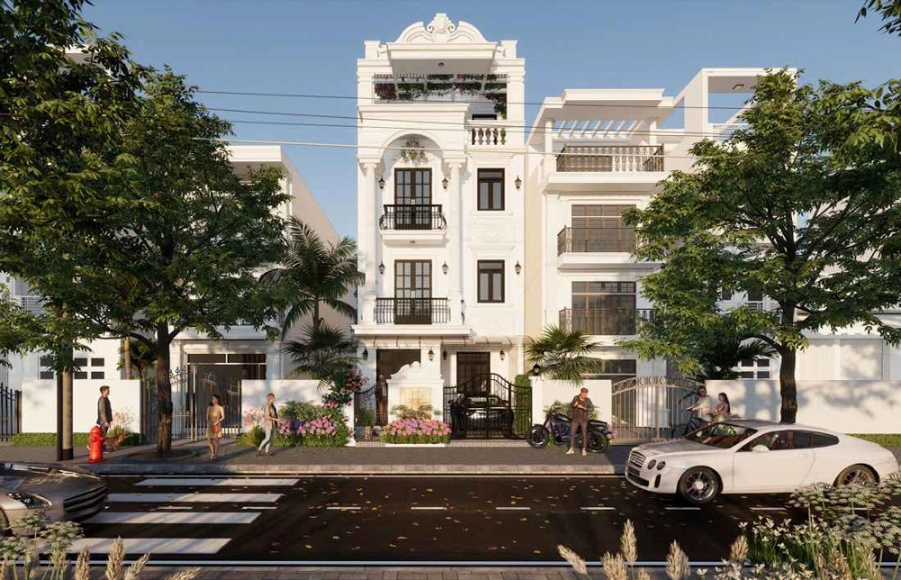 Xem ngay mẫu nhà phố cổ điển được xây nhiều nhất hiện nay