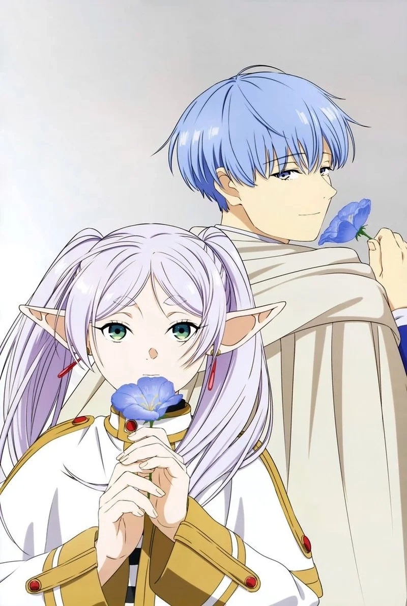 Fanart cảm động Frieren x Himmel fanart khiến fan xúc động