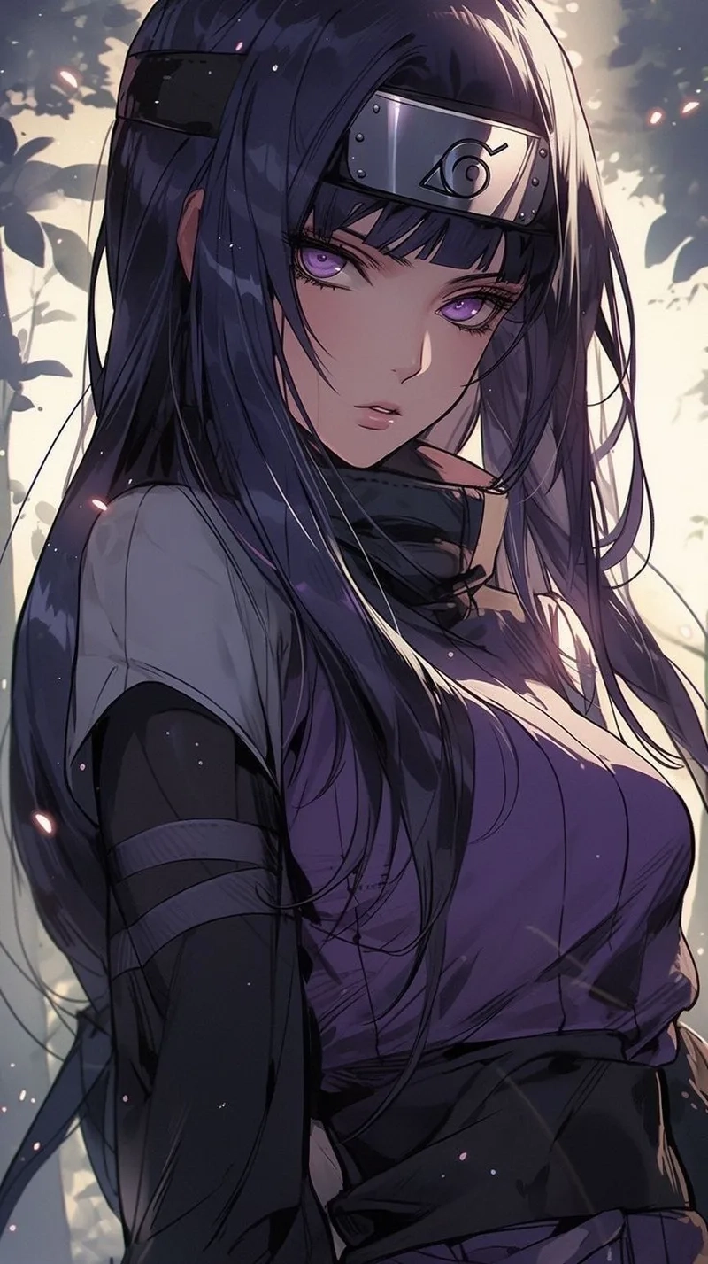 Visual trưởng thành của Hyuga Hinata The Last đầy cuốn hút
