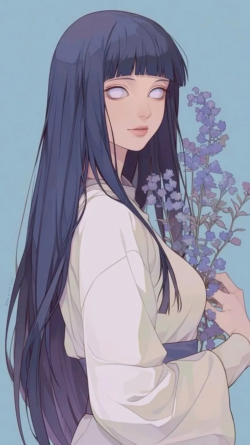Cặp đôi huyền thoại Hinata Hyuga Naruto đầy tình cảm