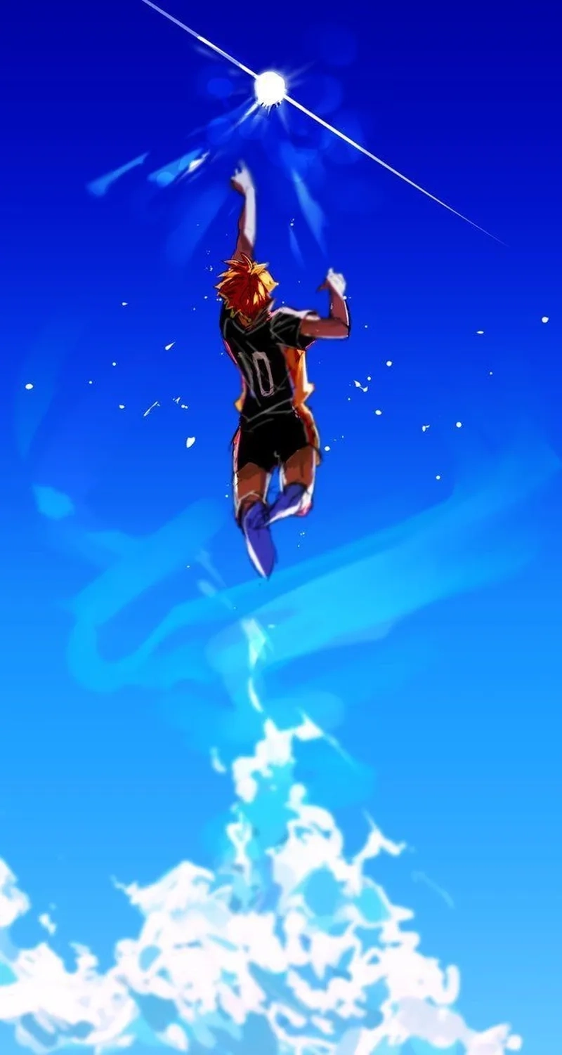 Haikyuu Hinata Shouyou chiến binh không bỏ cuộc