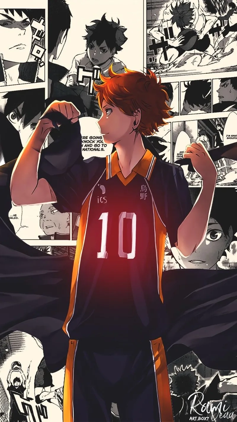 Hinata Shoyo anime và cú nhảy không giới hạn