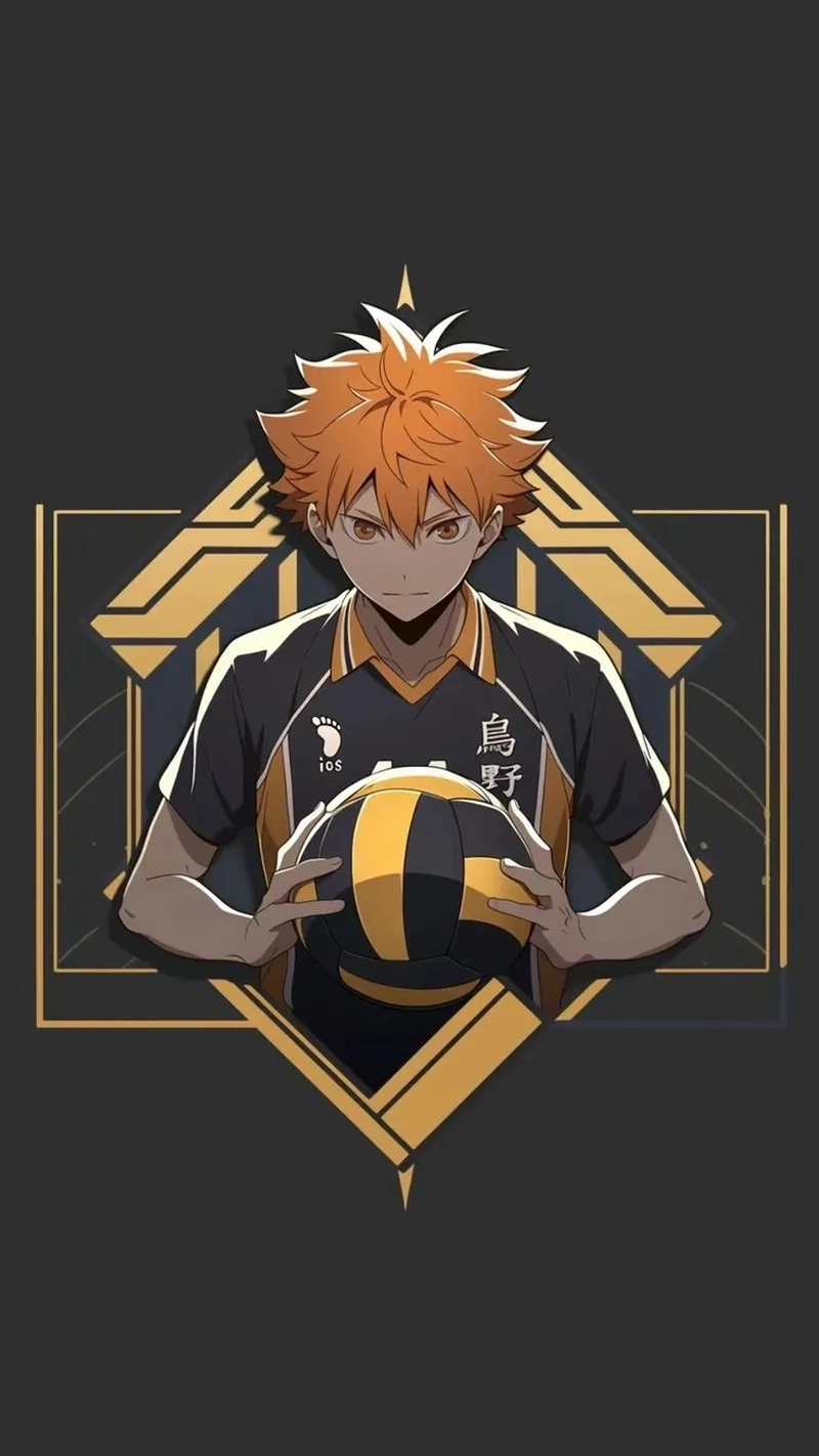 Hinata Shouyou anime truyền tải năng lượng bất tận