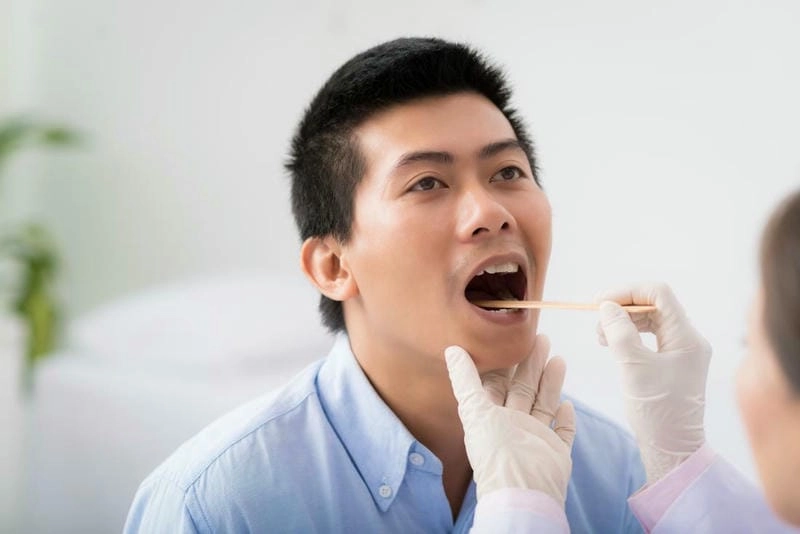 Hình ảnh minh họa da bị bạch biến loang lổ rõ nét