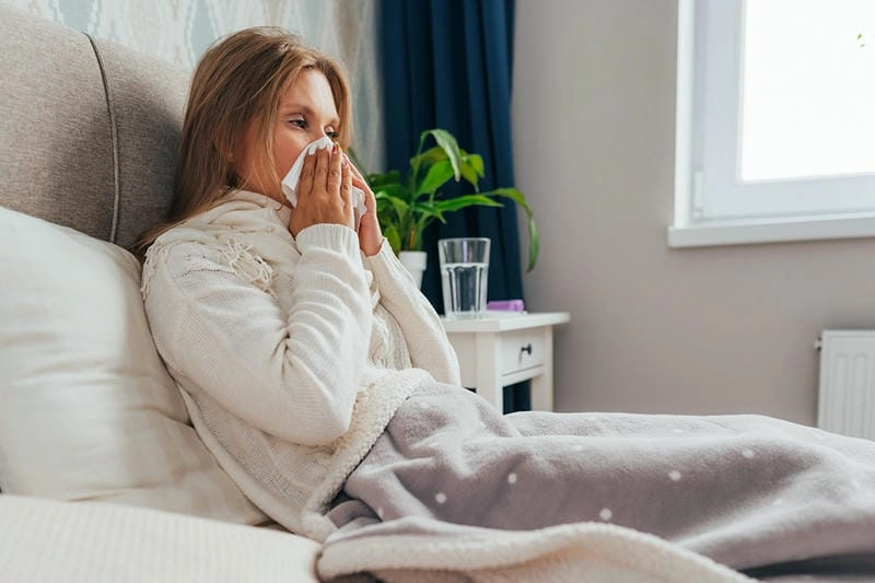 Các ảnh bệnh cúm minh họa triệu chứng phổ biến