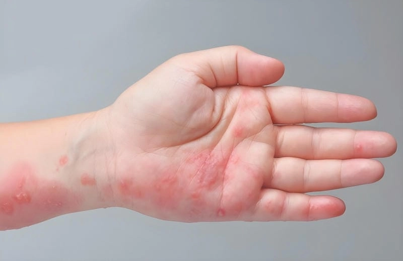 Ghẻ ngứa lan nhanh nếu không chữa kịp thời