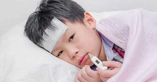 Tổng hợp hình ảnh trẻ bị sốt siêu vi chân thực