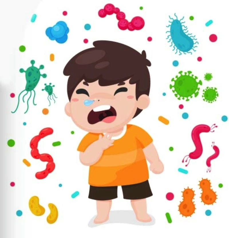 Hình ảnh thực tế sốt siêu vi ở trẻ nhỏ