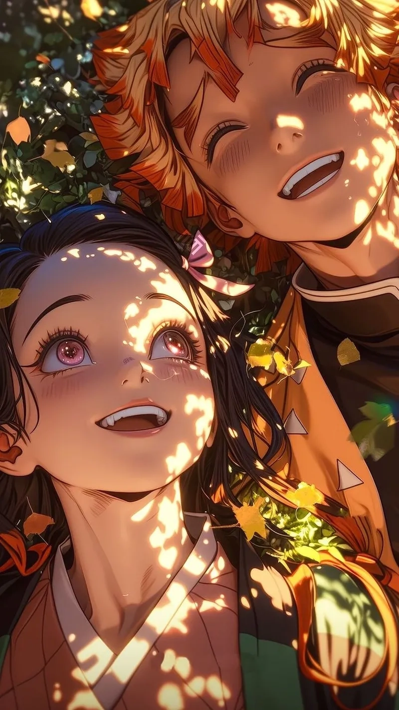 Fan art nổi bật nezuko and zenitsu greatm8