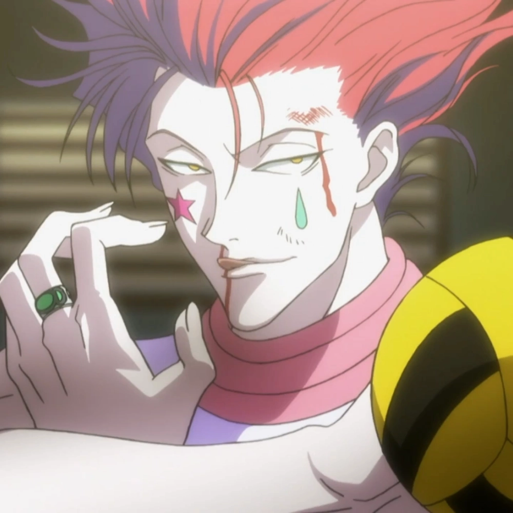 Hình ảnh hunter hunter Hisoka đầy ma mị và sắc sảo