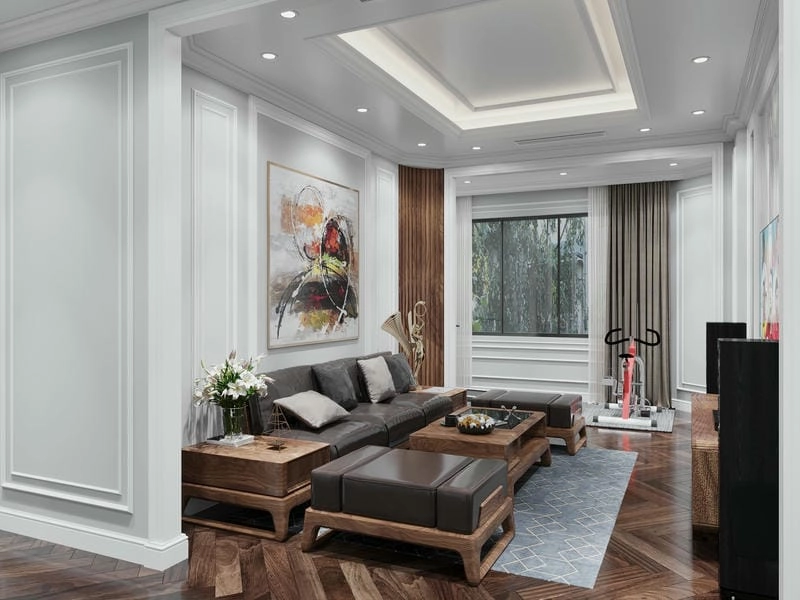 các mẫu trần nhà bằng gỗ lựa chọn đa dạng cho bạn