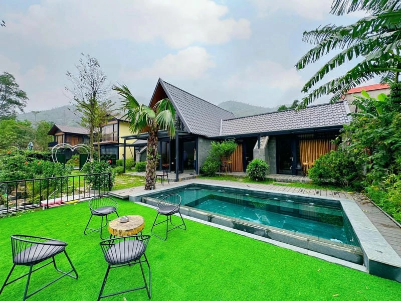 Đẹp ngỡ ngàng với mẫu nhà homestay giá rẻ