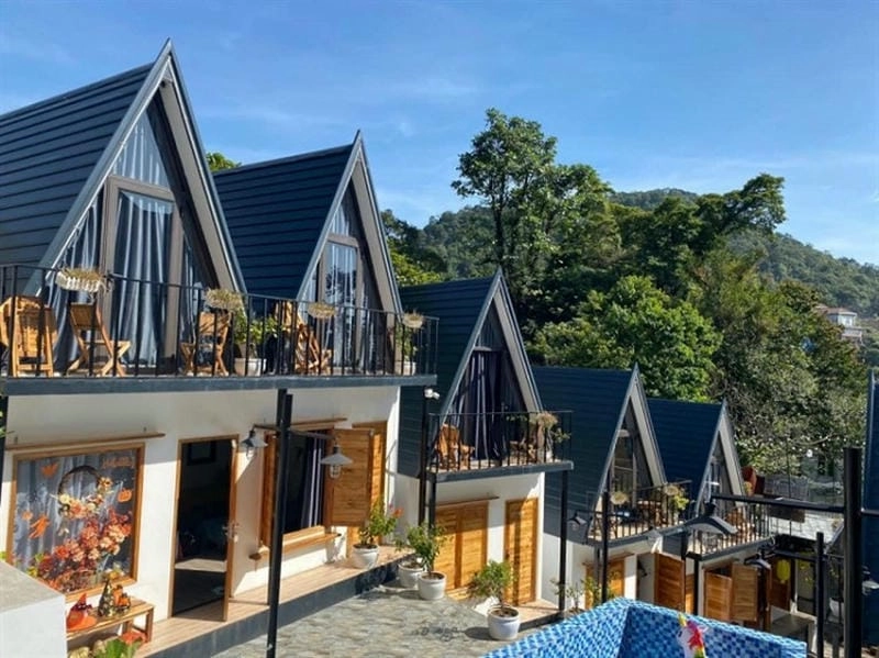 Vẻ đẹp vùng cao qua mẫu nhà sàn homestay đẹp