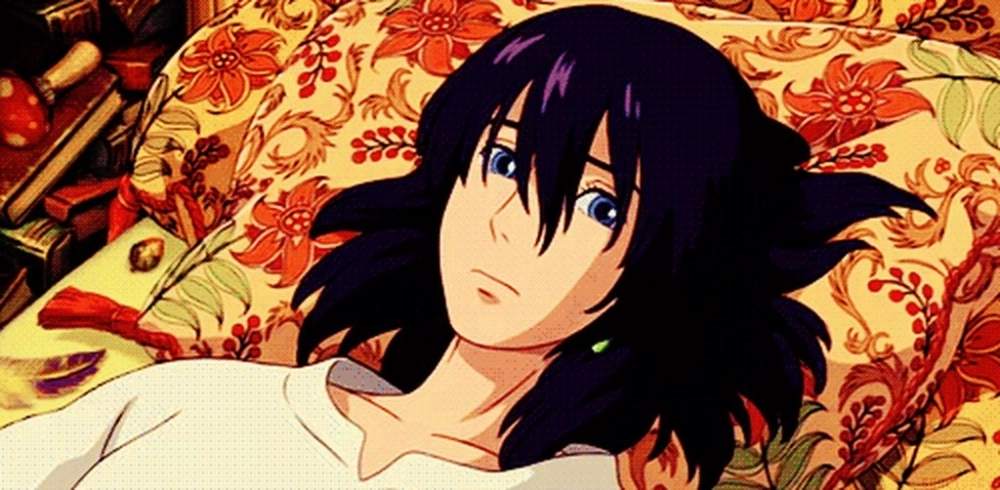 Howl black hair là tạo hình nổi bật nhất của anh chàng phù thủy